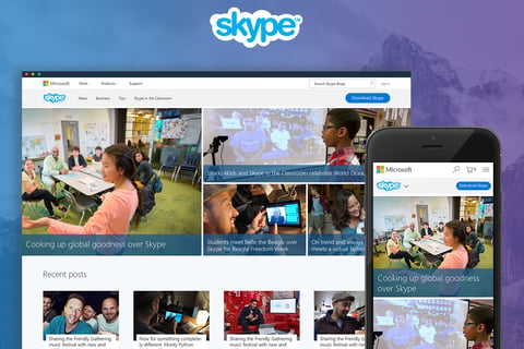 Skype Blog project