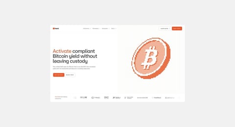 Hemi — Bitcoin L2 Website Redesign project