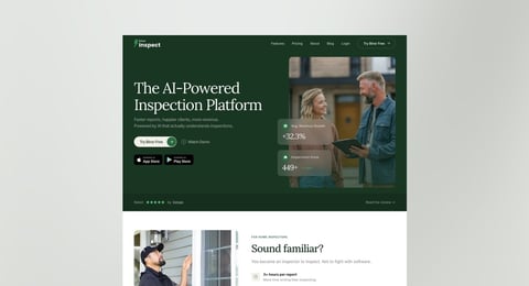 BINSR Inspect — SaaS Site Rebuild with Custom CMS & CRM project