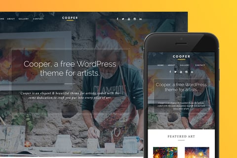 Cooper WordPress Theme project