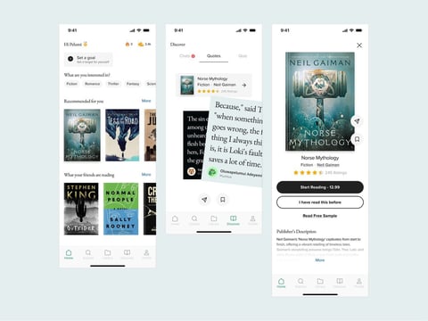 Book, Review, Earn — Android App Design project