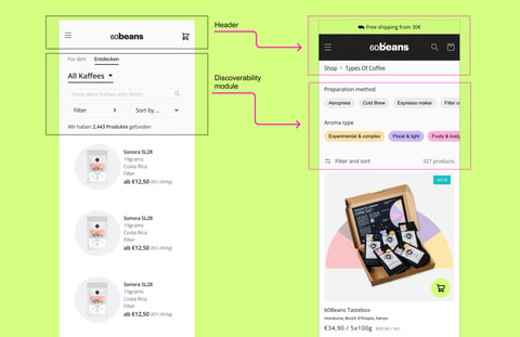 60beans - An Online Multi-vendor eCommerce Coffee Retailer project