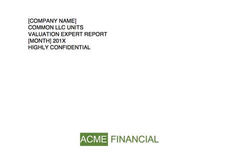 Post-bankruptcy Stock Valuation project