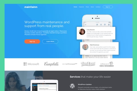 Maintainn Redesign and Rebrand project