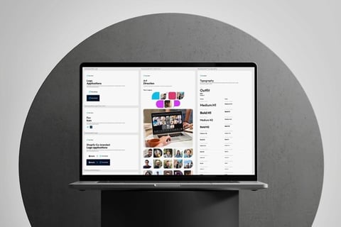 Web Design System for a Digital Services Company project