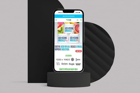 Shopify eCommerce Redesign for a Health & Wellness Brand project