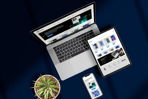 Visual Identity for TechLife Electronics project