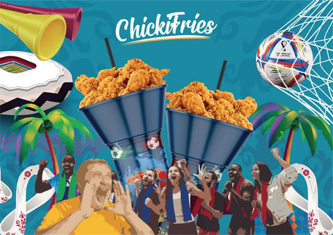 Chickifries for FIFA World Cup Qatar 2022 project