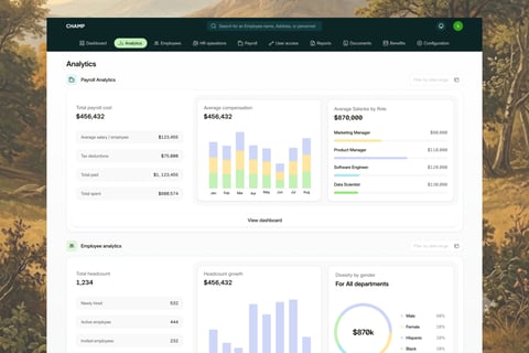 Champ — Enterprise HR and Payroll SaaS Platform project