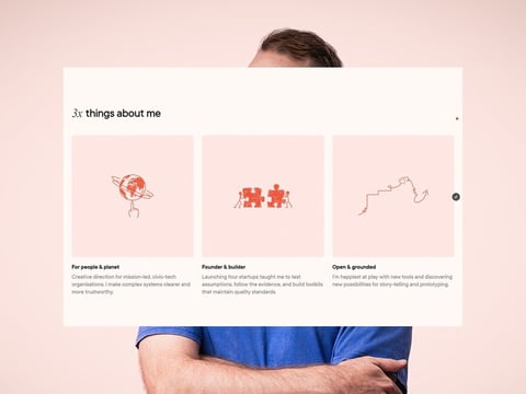 Bryce Willem – Portfolio Website for a Creative Director project