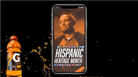 Gatorade Hispanic Heritage Month Social Videos project