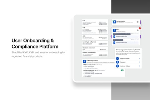 User Onboarding and Compliance Platform project