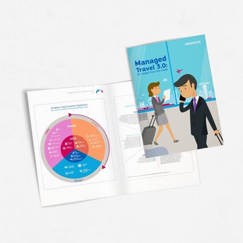 Editorial and Information Design for Travel Technology: Infographics and Brochure Design project