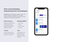 Scheduling App for Enterprise Operations