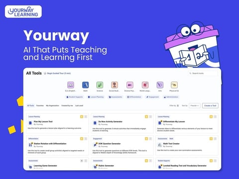 Yourway Learning | AI Solution for Teachers and Students project