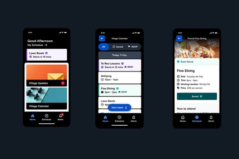 Accessibility-first Mobile App for Ryman Healthcare project