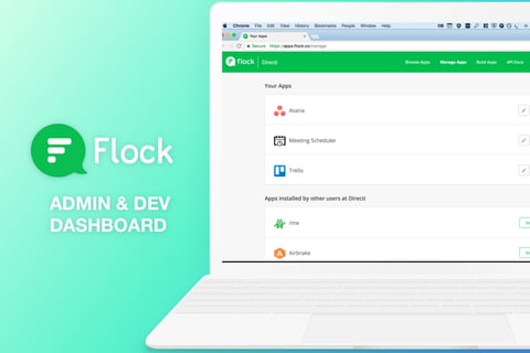 Flock Admin | Developer Dashboard project