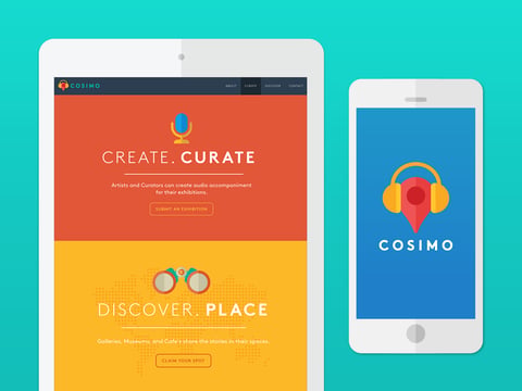 Art Direction for COSIMO Audio iOS App project