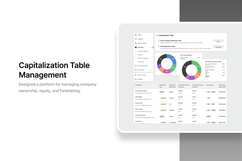 Capitalization Table Management project