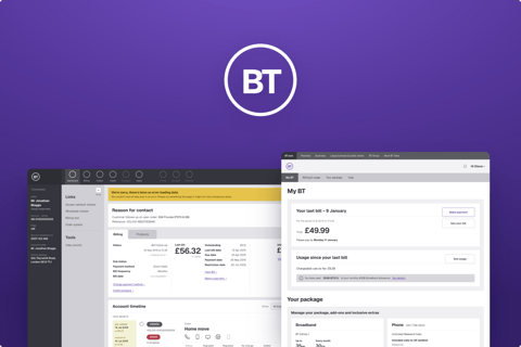BT | Call Center Advisor Software & My BT project