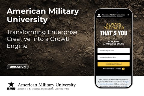American Military University: Driving 290% Enrollment Growth project