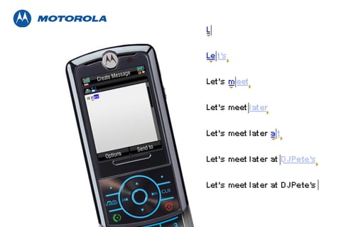 Motorola | Smart Texting project