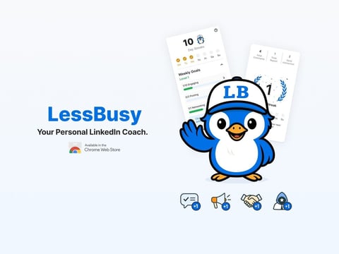LessBusy a Personal LinkedIn Coach project