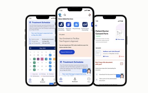 Blue Tree: Cancer Care & Support App project