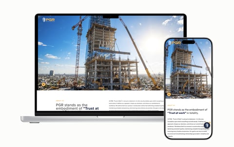 PGR Infra: Designed, Built, Deployed, and AI-visible project