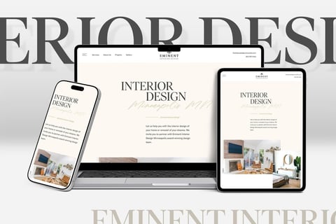Eminent Interior Design – UI and Graphic Design project