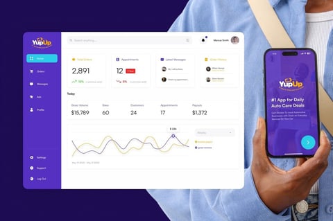 YupUp Web and Mobile App project