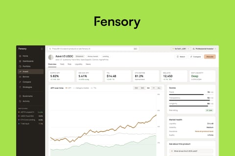 Fensory | AI Copilot for DeFi and RWA Intelligence project