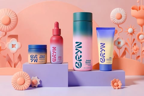 Bryn - Cosmetic Brand Identity & Packaging project