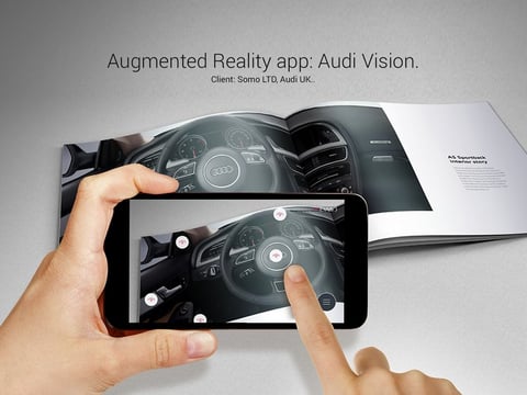 Augmented Reality App | Audi Vision project