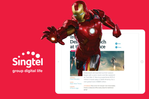 Singtel Digital Visual Design Language project
