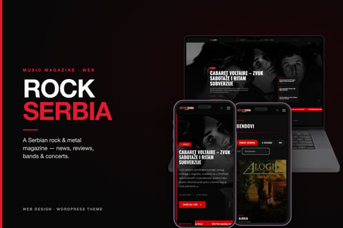 RockSerbia.Net | Digital Music Portal and Editorial project