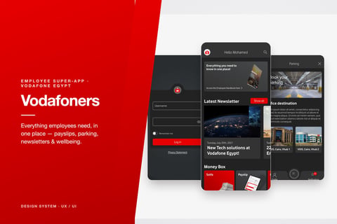 Vodafoners App | Enterprise Employee Experience project