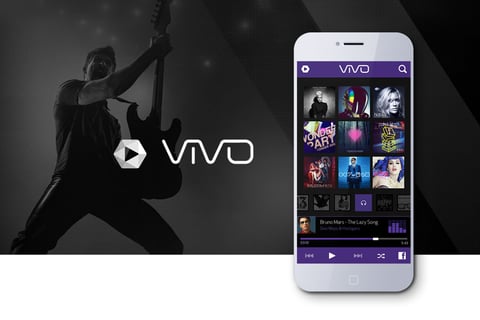 Vivo Music App project