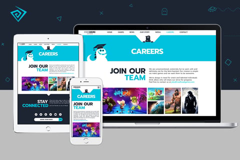 Mad Head Games Website and Branding project