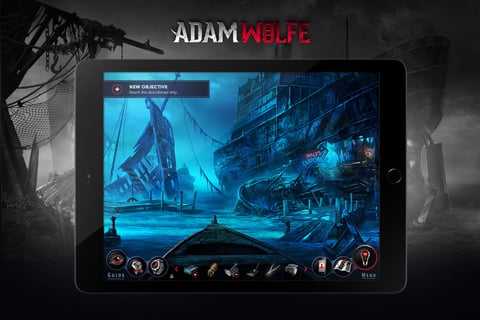 Adam Wolfe Game UI project