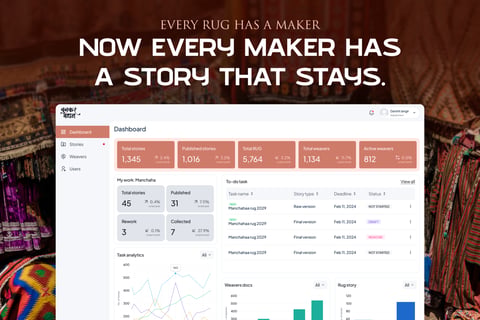 Bunkar Bandhan — Weaver & Story Platform for Jaipur Rugs project