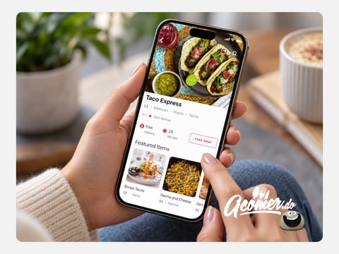 Acomer, Food Truck Ordering Mobile App project