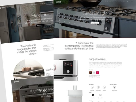 ILVE USA, Luxury Appliance eCommerce Website project