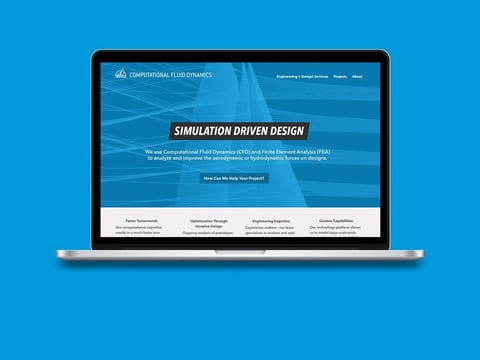 Engineering Firm Website project