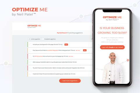 OPTIMIZE ME by Neil Patel project
