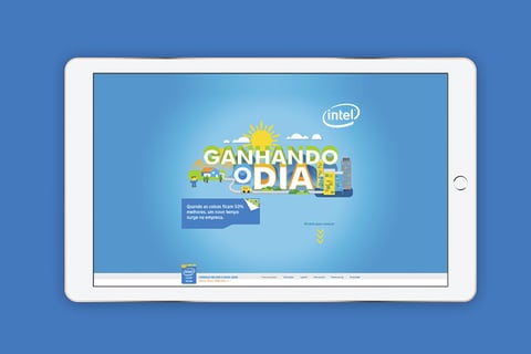 Intel® Xeon® | Story-driven Website project