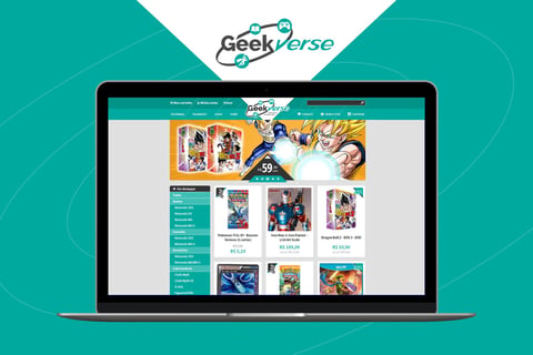 Geekverse | Visual Identity and UX Design project