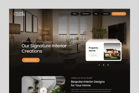Website Design Collection – Modern and Minimal project