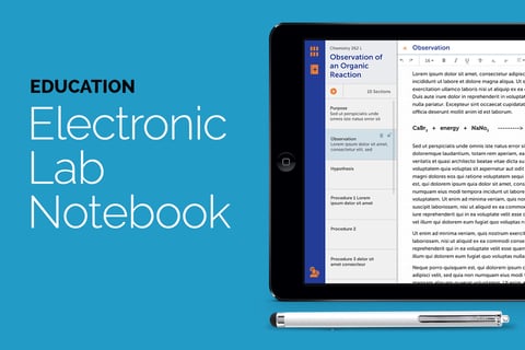 Electronic Lab Notebook project