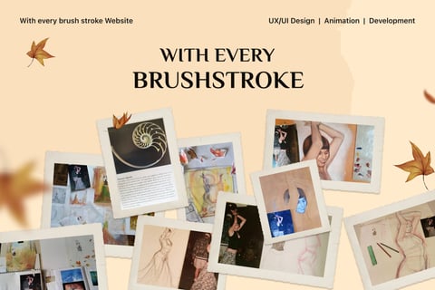 With Every Brush Stroke project